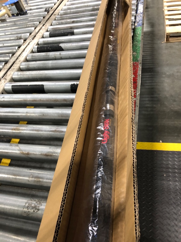Photo 1 of Abu Garcia 7’3” Vendetta Casting Fishing Rod, 1-Piece Rod, 14-30lb Line Rating, Heavy Rod Power, Fast Action, 3/8-1 1/2 oz. Lure Rating, Black