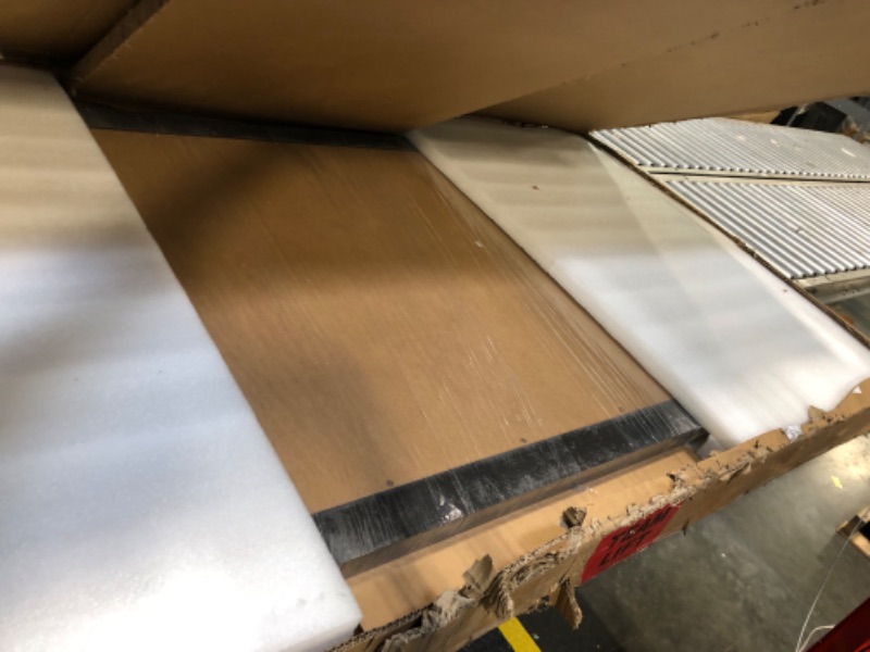 Photo 1 of Trifold Mirror Full Length, 3 Way Mirror Full Length, Tri Fold, Three Way, Full Body, Oversized, Extra Large, XL, Big Tall, Huge, Wide, Floor Standing, for Bedroom, Living Room, Black, 71 x 65 Inch