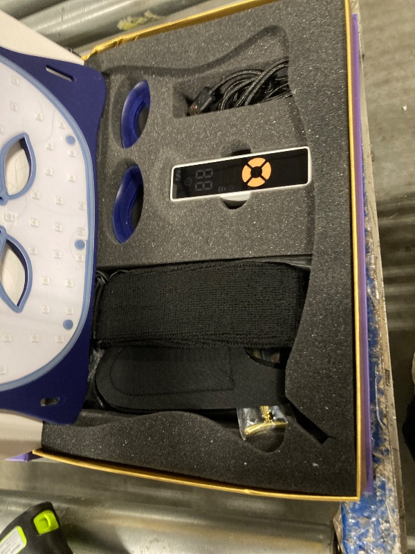 Photo 1 of Lovsheme Red Light Therapy for Face, LED Face Mask Light Therapy, Red Light Therapy Mask for Acne, Wrinkles and Skin Rejuvenation, 320 LEDs, 3 Modes, 10-Min Auto Off, Eye Protection Included