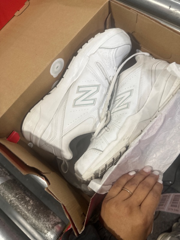 Photo 1 of New Balance Men's 608 V5 Casual Comfort Cross Trainer, White/White, 8.5
