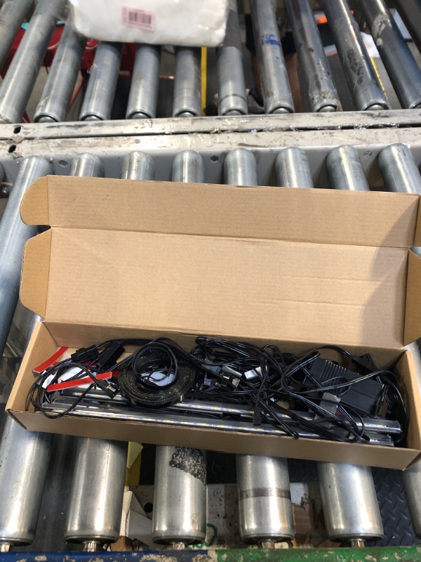 Photo 1 of Litever LED Safe Lighting Kit. Door Control Activated. 6 pcs Slim 12 inch Light Bars. Linkable Extendable Plug-in for Gun Safe, Closet, Showcase, in-Cabinet Under Counter Pantry. Daylight 5000K