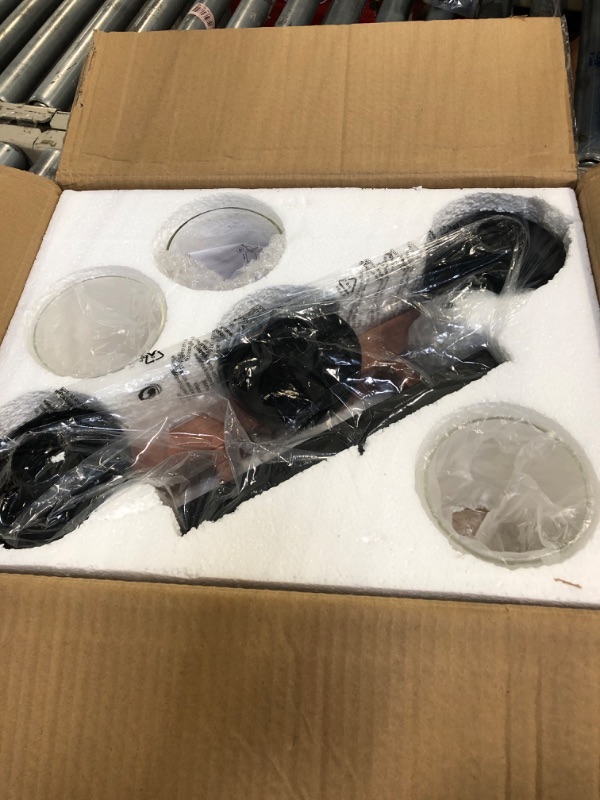 Photo 1 of 3 Light Farmhouse Vanity Light, Rustic Black Bathroom Light Over Mirror with Clear Glass Shade, Wood Grain Vintage Farmhouse Wall Sconces for Bathroom, Living Room, Hallway