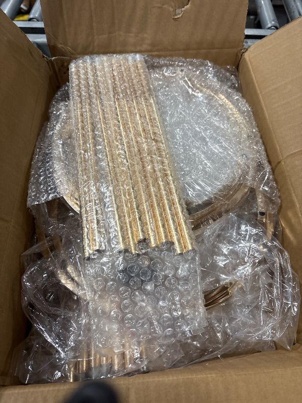 Photo 1 of 3PCS Cylinder Pedestal Stands for Parties, Gold Metal Plant Round Cylinder Stands for Party Flowers, Display Columns Pedestal Stand Cylinder Tables for Vases Birthday Party Backdrop Decorations