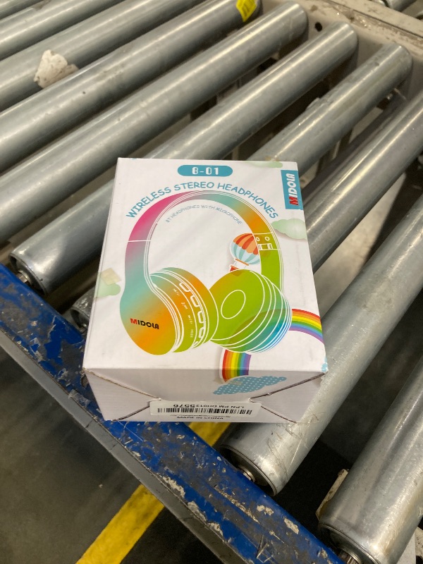 Photo 1 of *SIMILAR ITEM** Kids Headphones Bluetooth 5.3 Wireless 60H Play Time Volume Limit 85/110dB Over Ear Foldable Protection Headset/Wired AUX Cord Mic for Children Boy Girl Travel School Phone Pad Tablet **blue**