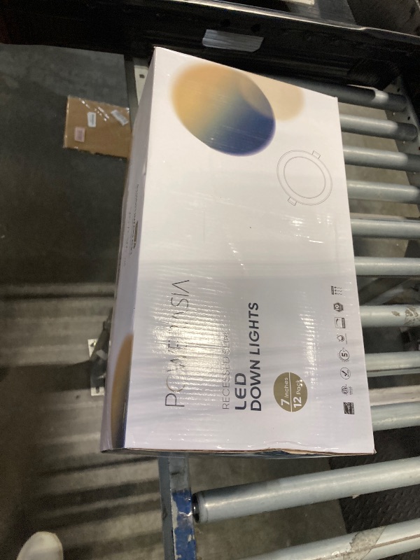 Photo 1 of 12 Pack Recessed Lighting 7 Inch with Junction Box, 5CCT 7 Inch LED Recessed Lights Dimmable 2700K/3000K/4000K/5000K/6000K, 16W 1300lm Ultra Thin Recessed Lighting - ETL and Energy Star Certified