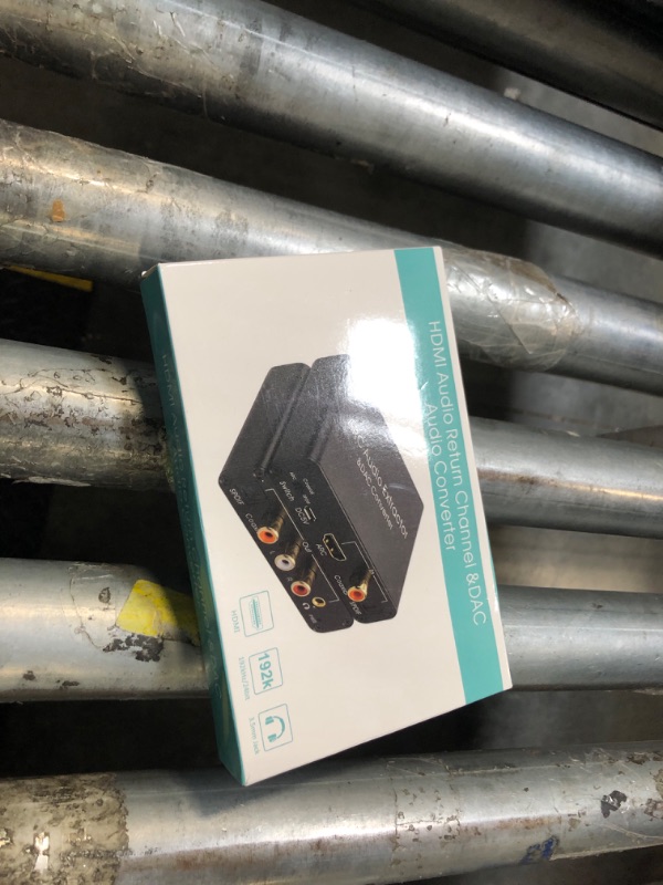 Photo 1 of HDMI ARC Audio Extractor, Tendak 192KHz ARC Audio Extractor DAC Converter, Digital to Analog Audio Converter, Optical/SPDIF Coaxial HDMI ARC to Optical/SPDIF Coaxial Stereo L/R 3.5mm Jack for TV