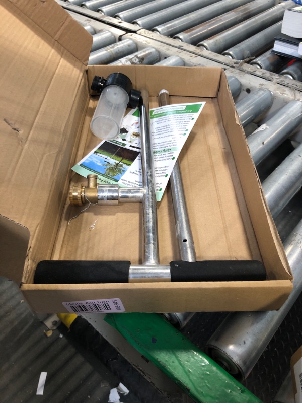 Photo 1 of Tree Watering Spike, Caulimo Deep Root Watering Tool for Trees with Fertilizer Bottle, Stainless Steel Root Feeder for Garden, Orchard& Shrubs, Tree Irrigation System with Brass Valve|T-Handle