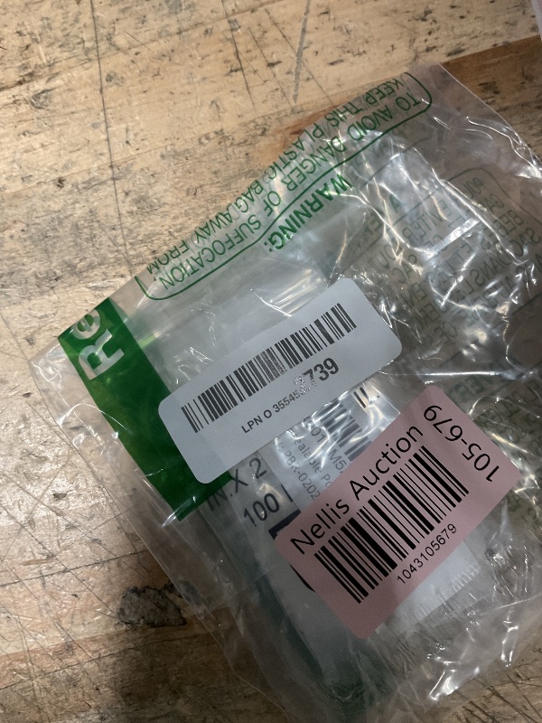 Photo 1 of 100pc Self Locking 2 x 2 Plastic Bags 2mm Thick All Purpose Storage Baggies