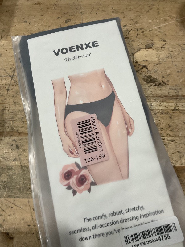Photo 1 of voenxe Womens Seamless Hipster Panties Stretch Breathable No Show Bikini Underwear 5 Pack MEDIUM