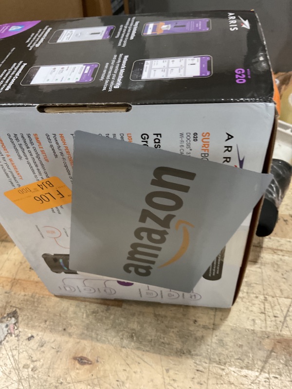 Photo 1 of *unable to tested* ARRIS (G20) - Cable Modem Router Combo - Fast DOCSIS 3.1 Multi-Gigabit WiFi 6 (AX3000), Approved for Comcast Xfinity, Cox, Spectrum & More, 1.0 Gbps Max Speeds, Next-Generation Upload Optimized