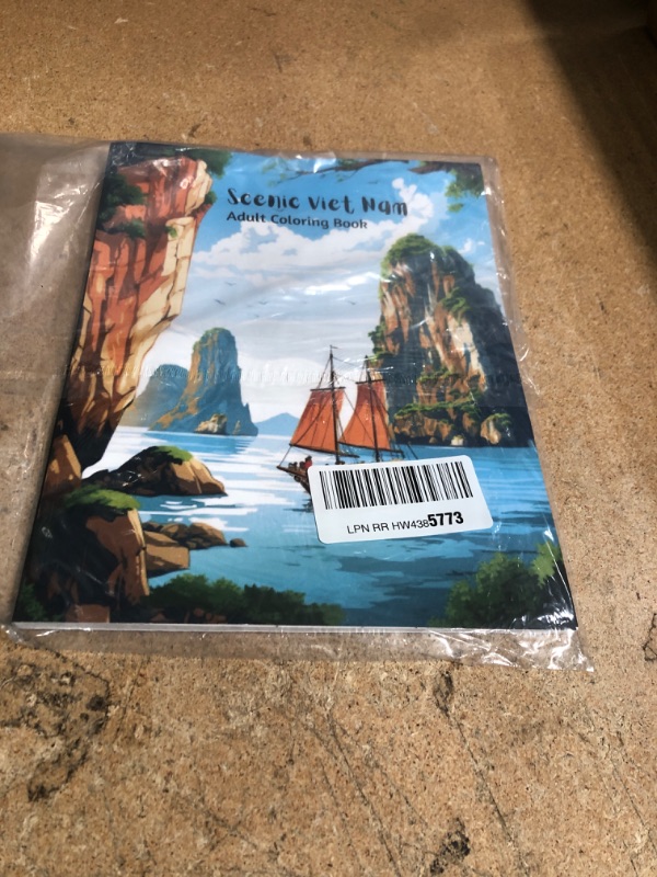 Photo 1 of Scenic Viet Nam - Adult Coloring Book: Captivating Tranquility: Immerse Yourself in the Serene Beauty of Vietnam with Our Adult Coloring Book