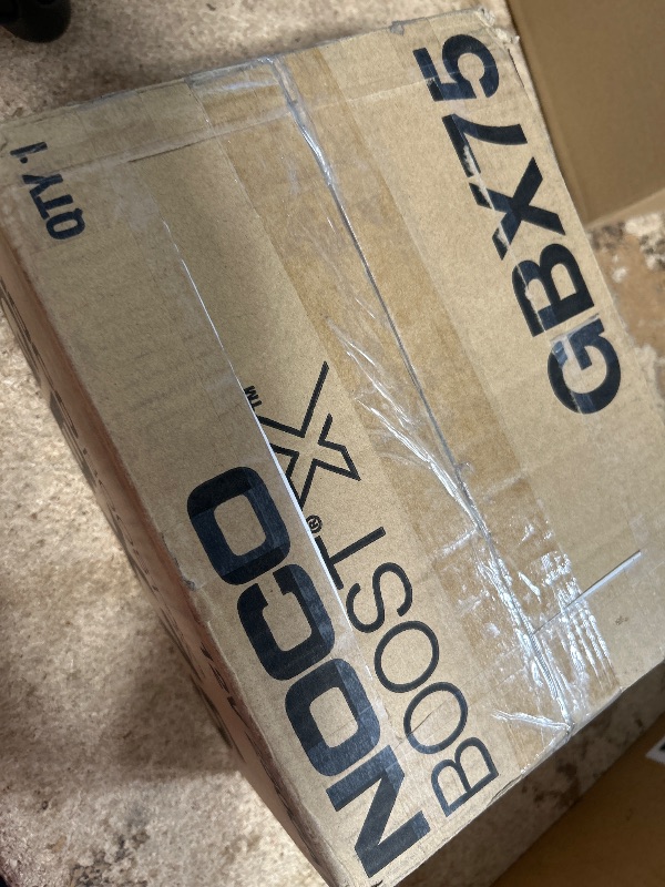 Photo 1 of (not functional)(sold for parts) NOCO Boost X GBX75: 2500A UltraSafe Jump Starter – 12V Lithium Battery Booster Pack, Portable Jump Box, Power Bank 