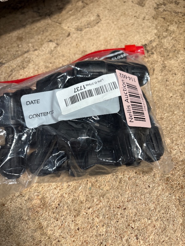 Photo 1 of 1/2 inch Irrigation Fittings Coupling Connectors For (1/2" ID x0.6-0.63" OD) 16mm Drip Tubing Barbed Connectors-10 Pcs/pack