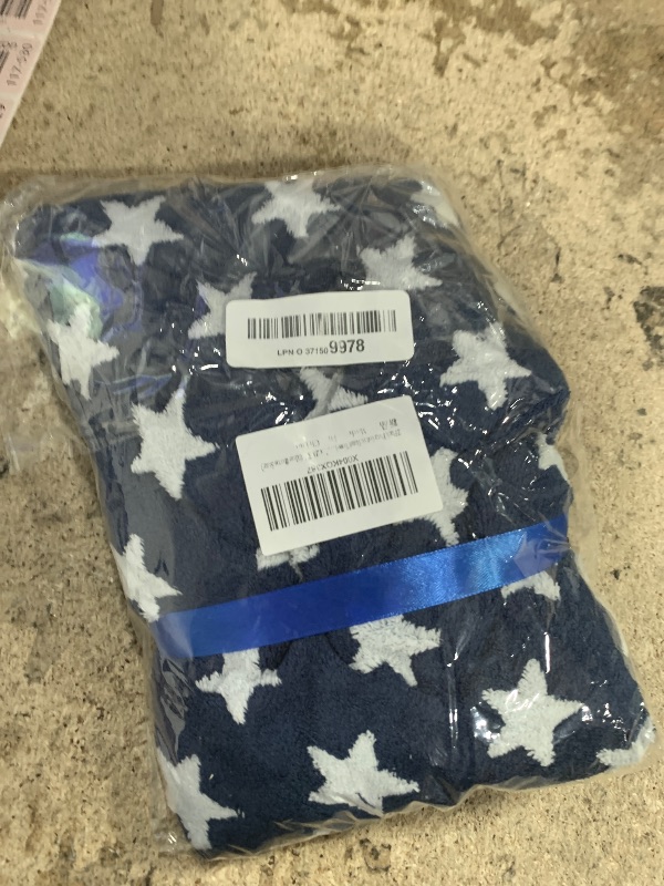 Photo 1 of 2 Pack Patriotic Hand Towels 4th of July Independence Day Americana Stars Bathroom Decorative Towels Set for Drying, Cleaning, Cooking, 13.7'' x 29.5''(Blue White Star)