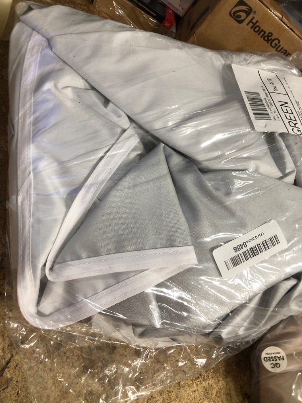 Photo 1 of 10x10 Pop up Canopy Tent Replacement Top only, 10 x 10 Canopy Replacement Roof Cover Silver Gray