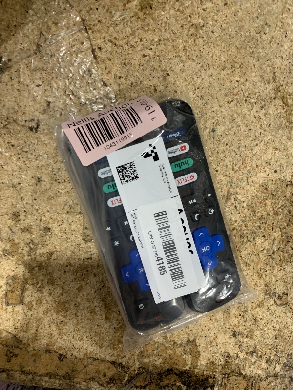 Photo 1 of (Pack of 2) Replacement-Remote-Control for Roku-TV,Compatible for TCL Roku/Hisense Roku/Onn Roku/Philips Roku Smart TVs(Not for Roku Stick and Box)
