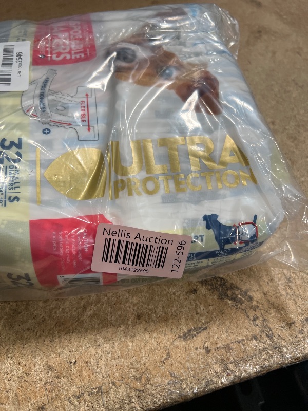 Photo 1 of Paw Inspired 32ct Disposable Dog Diapers | Female Dog Diapers Ultra Protection | Diapers for Dogs in Heat, Excitable Urination, or Incontinence (Small)