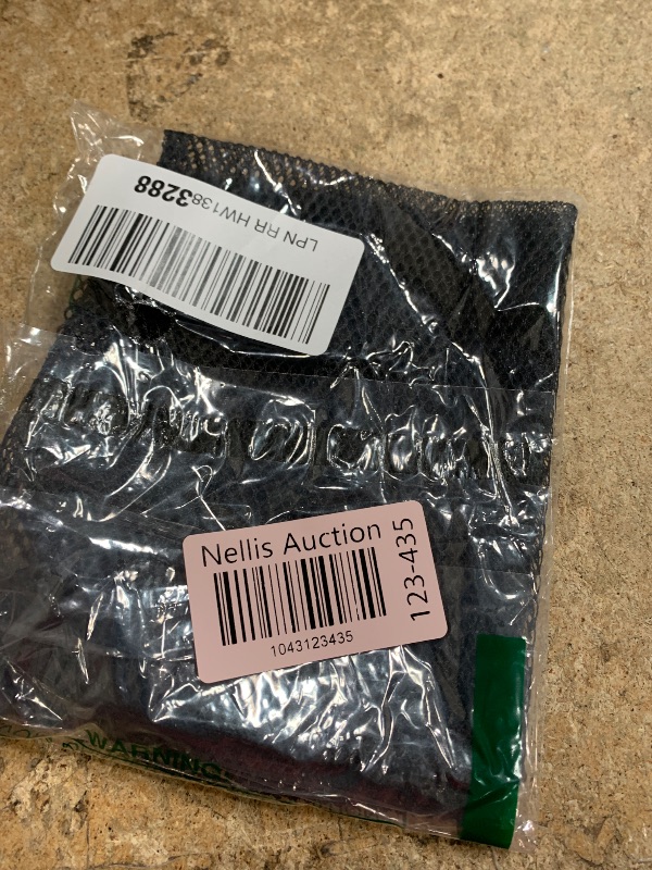 Photo 1 of 12 PCS Mesh Bags Drawstring Nylon Small Mesh Bags Portable Black Small Drawstring Bag Nylon Storage Meshs Travel Bag for Travel Stuff (6 X 4 Inch)
