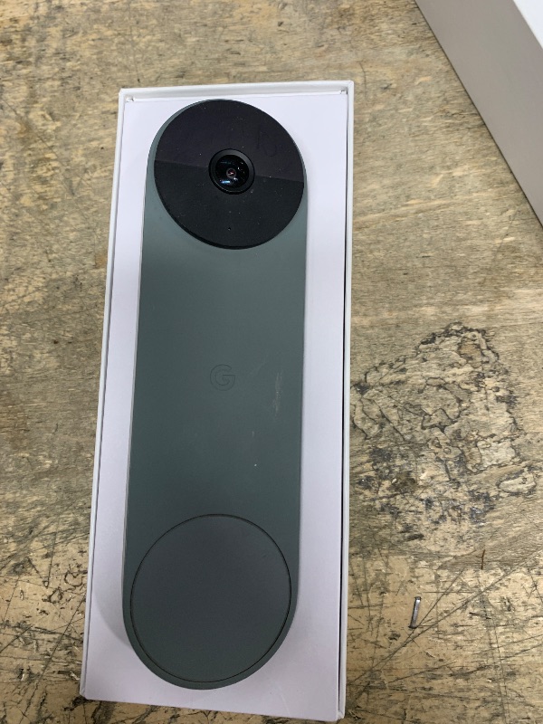 Photo 1 of (CANNONT CONNECT) (PARTS) Google Nest Doorbell (Battery) - Ash