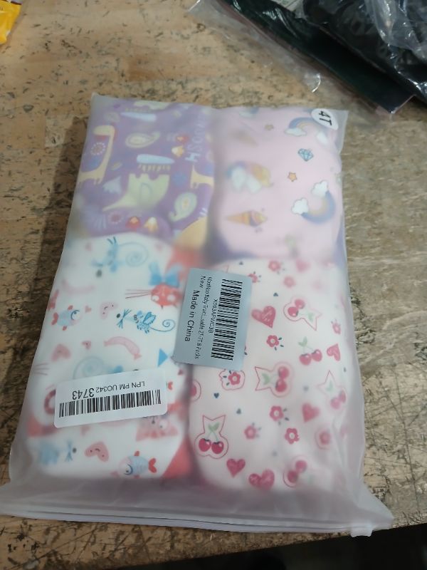 Photo 1 of (PARTIAL SET) (BAGGED) MooMoo Baby Training Underwear for Boys and Girls Absorbent Toddler Training Pants Cotton Washable and Reusable 2T-7T 8 Packs