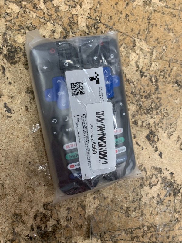 Photo 1 of (Pack of 2) Replacement-Remote-Control for Roku-TV,Compatible for TCL Roku/Hisense Roku/Onn Roku/Philips Roku Smart TVs(Not for Roku Stick and Box)