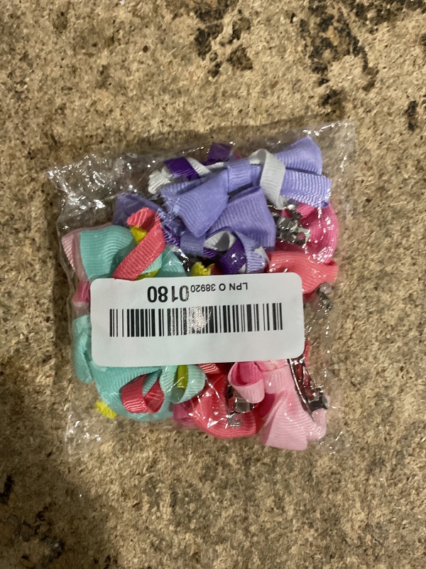 Photo 1 of 10pcs dogs Hair accessories Bows, Pet Hairstyles for Puppy Cat Cosplay Grooming Dog Pet Hair Clips Maltese Dog,Yorkie Teddy Dog hair accessories Daily