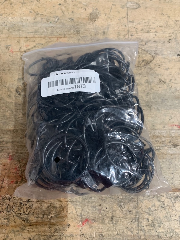 Photo 1 of 100Pack Curtain Rings with Clips Hooks, Rustproof Metal Stainless Steel Drapery Rings, 1.5in Interior Diameter Curtain Hangers Clips, Fits Diameter 1.2 in Rod, Vintage Black