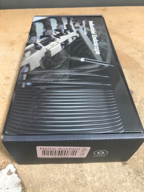 Photo 1 of (Used)(see all images) Endoscope Camera with Light, 1080P HD Borescope with 8 Adjustable Lights, 4.3" Endoscope with 16.4ft Semi-Rigid Snake Camera
