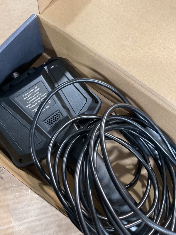 Photo 1 of (Used)(see all images) Endoscope Camera with Light, 1080P HD Borescope with 8 Adjustable Lights, 4.3" Endoscope with 16.4ft Semi-Rigid Snake Camera