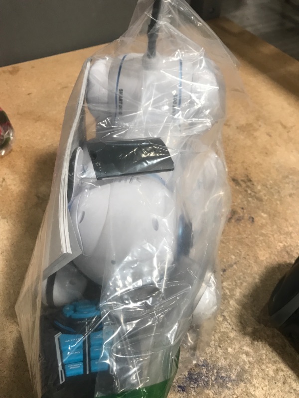 Photo 1 of Top Race Rechargeable Robot Dog- Interactive Smart Robo Dog for Kids Ages 5-7 - Programmable with Remote Control, Voice and Touch Features - Realistic Actions and Perform Tricks - 4x5x6 Inches (White)