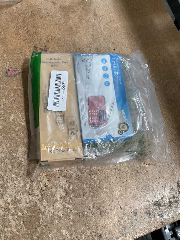 Photo 1 of *MISSING RECORDER* Relaxweex 3 Pcs Ghost Hunting Equipment Kit Includes 1 Pcs 8GB Audio Recorder 1 Pcs Emf Detector Emf Meter Magnetic Field Detector 1 Pcs Fm Radio EVP Recorder for Paranormal Research (Emf Meter1)