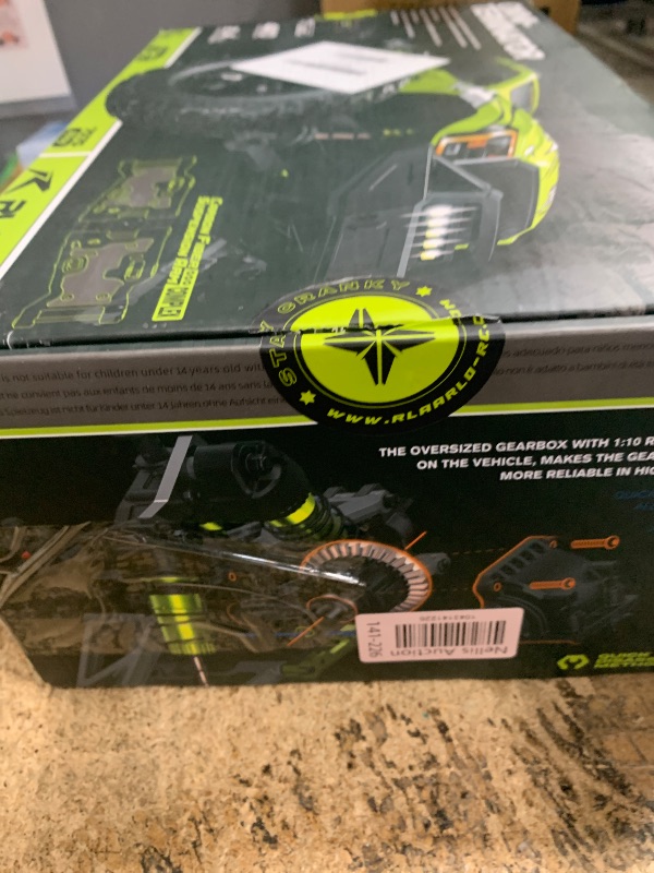 Photo 1 of ****************MISSING PARTS, MAY NOT WORK************
AMORIL 1/10 RTR Brushless Fast RC Cars for Adults,Max 50mph Hobby Electric Off-Road Monster Truck,Waterproof High Speed RC Car 4WD Remote Control Car with 3S Lipo,Green