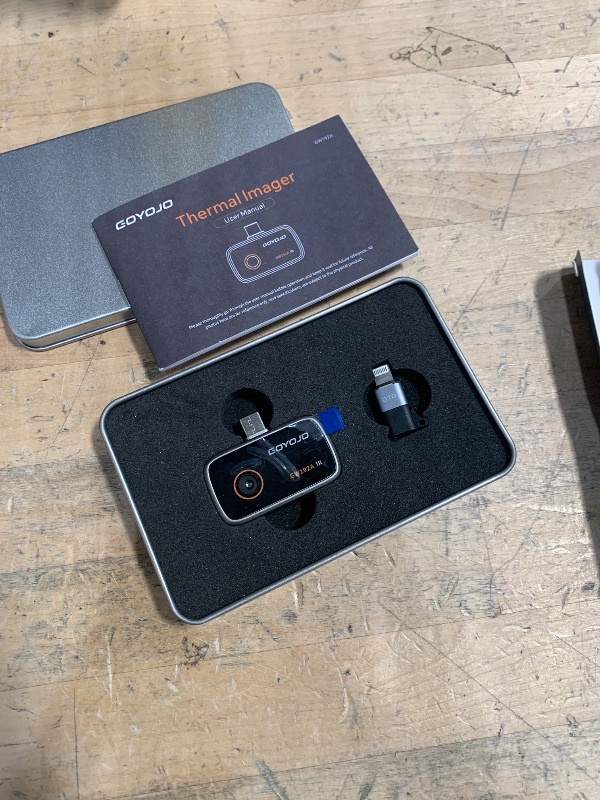 Photo 1 of GOYOJO 192x192 IR Resolution Thermal Imaging Camera for Android – Water Leak Detection, HVAC, Electrical, Plumbing, Automotive Repair, Home Inspection, DIY – USB-C Infrared Imager, -4°F to 752°F