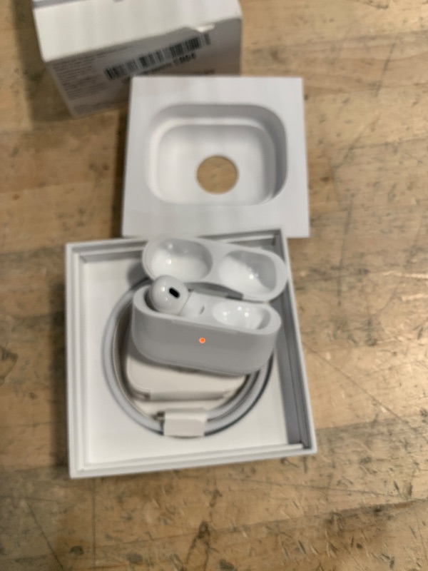 Photo 1 of ****single earbud****Apple AirPods Pro 2 Wireless Earbuds, Active Noise Cancellation, Hearing Aid Feature, Bluetooth Headphones, Transparency, Personalized Spatial Audio, High-Fidelity Sound, H2 Chip, USB-C Charging
