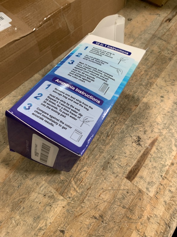 Photo 1 of 11 in 1 - Aquarium Test Strips | 950 Tests - 150 Strips | Fish Tank Aquariums Water Test Kit & ebook | Aquarium Thermometer | Fish Tank Water Testing Kit Includes 50 Ammonia Strips | Versatile Usage