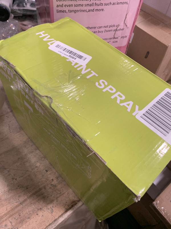 Photo 1 of ***MISSING NOZZLE***

Paint Sprayer, 700W HVLP Electric Spray Paint Gun with Blowing Joints, 4 Nozzles & 3 Patterns, Easy to Clean, Paint Sprayer for House Painting Tool, Cabinets, Decks, Walls, Etc.