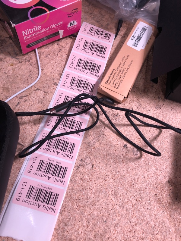 Photo 1 of **DONT TURN ON**
XREAL Air AR Glasses, Smart Glasses with Massive 201" Micro-OLED Virtual Theater, Augmented Reality Glasses, Watch, Stream, and Game on PC/Android/iOS–Consoles & Cloud Gaming Compatible