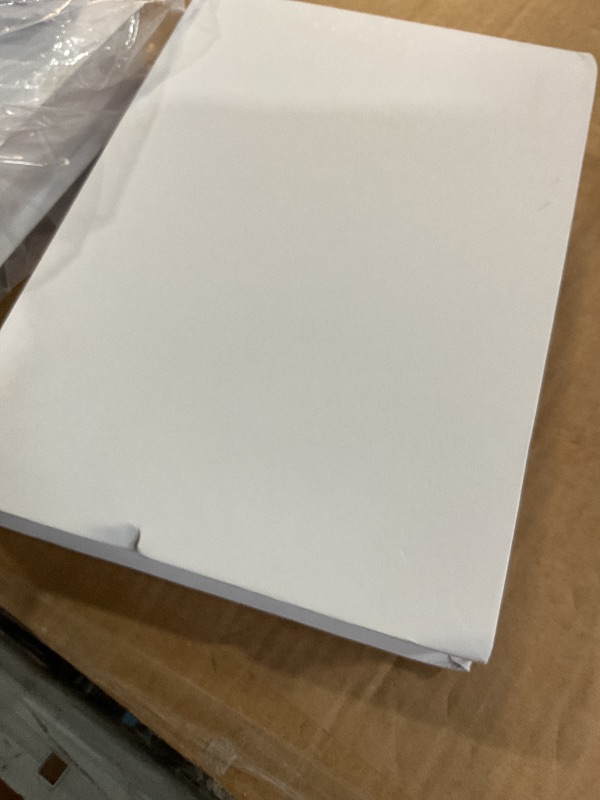 Photo 1 of (See images for damage) VOSAREA 3pcs White Hardcover Blank Books Decorative Faux Books Model White Fake Books for Bookshelf Decor