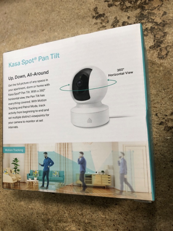 Photo 1 of Kasa 2K QHD Security Camera Pan/Tilt, Starlight Sensor for Color Night Vision, Motion Detection for Baby & Pet Monitor, 2-Way Audio, Cloud & SD Card Storage, Works with Alexa & Google Home (KC410S)