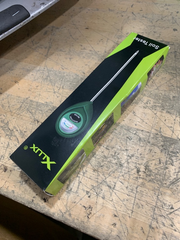 Photo 1 of XLUX Soil Moisture Meter, Plant Water Monitor, Hygrometer Sensor for Gardening, Farming, Indoor and Outdoor Plants, No Batteries Required