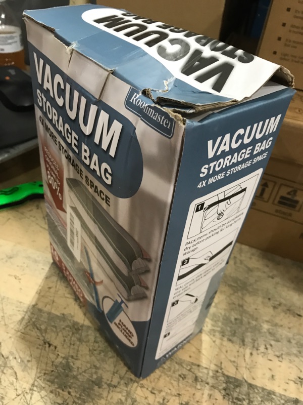 Photo 1 of 10 Pack Vacuum Storage Bags with Pump, 5 Jumbo and 5 Large Space Saver Vacuum Storage Bags, Vacuum Seal Bags for Clothing, Comfoters, Pillows, Blanket, Bedding