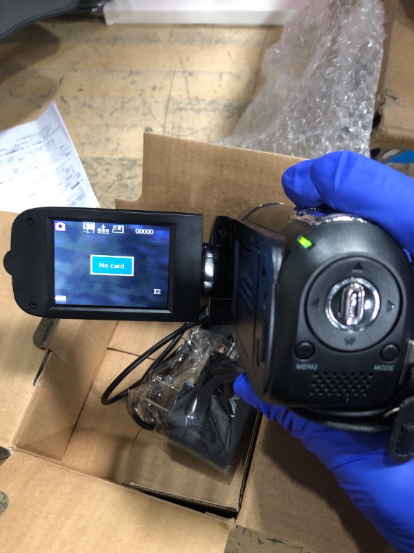 Photo 1 of Digital Camcorder, DH-90 16X Digital Zoom 2.7 Inch Colourful Display Screen, High Definition Camera Image Video Shooting Camcorder US Plug 110-240V**NO S/N