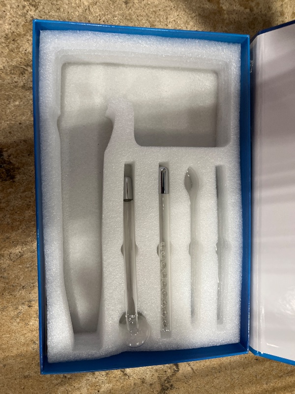 Photo 1 of ** PARTS ONLY** Quiet&Far High Frequency Facial Machine Skin Care Tool for Face Skin Care High Frequency Facial Wand Device with 4 Tubes