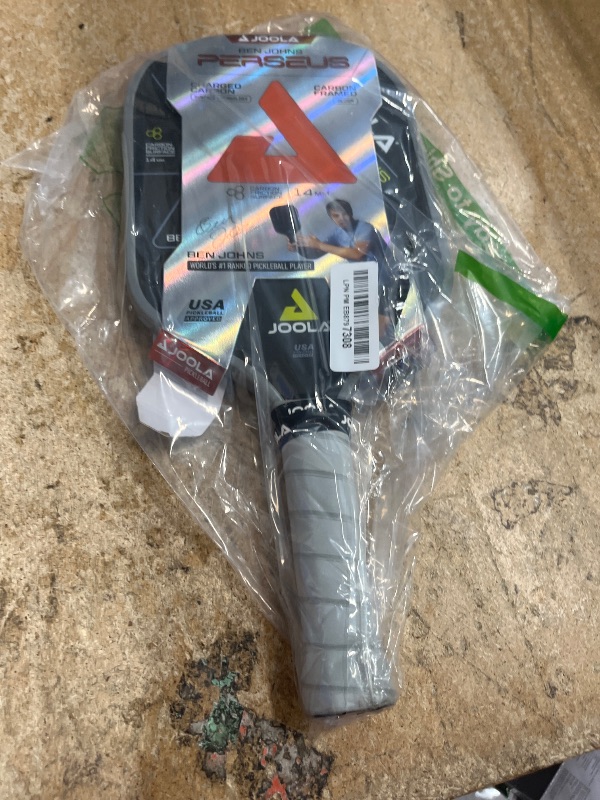 Photo 1 of (major usage) JOOLA Ben Johns Perseus Pickleball Paddle with Charged Surface Technology for Increased Power & Feel - Fully Encased Carbon Fiber Pickleball Paddle w/Larger Sweet Spot - USAPA Approved. 14mm Core