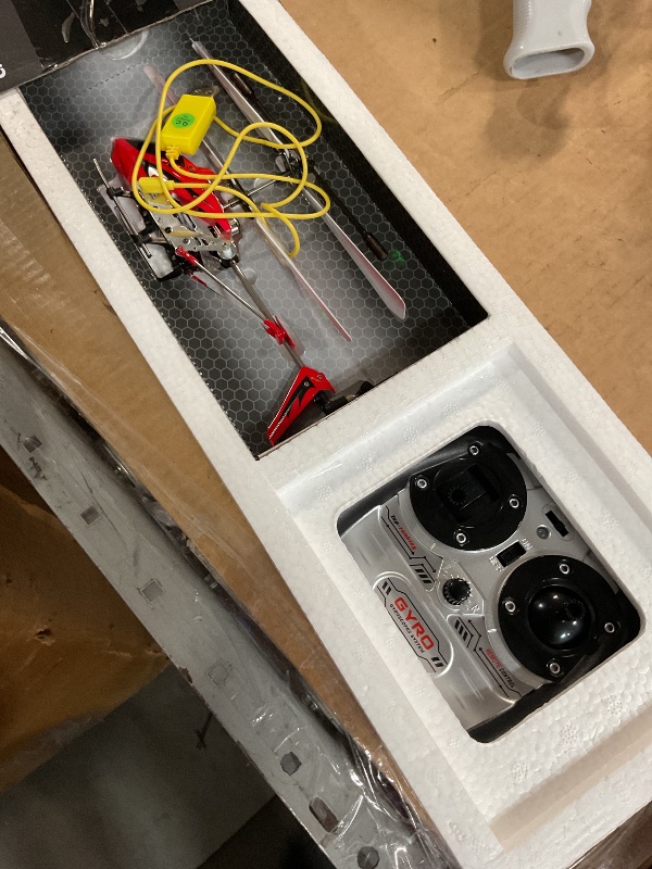 Photo 1 of (Sold for parts) Cheerwing S107/S107G Phantom 3CH 3.5 Channel Mini RC Helicopter with Gyro Crimson