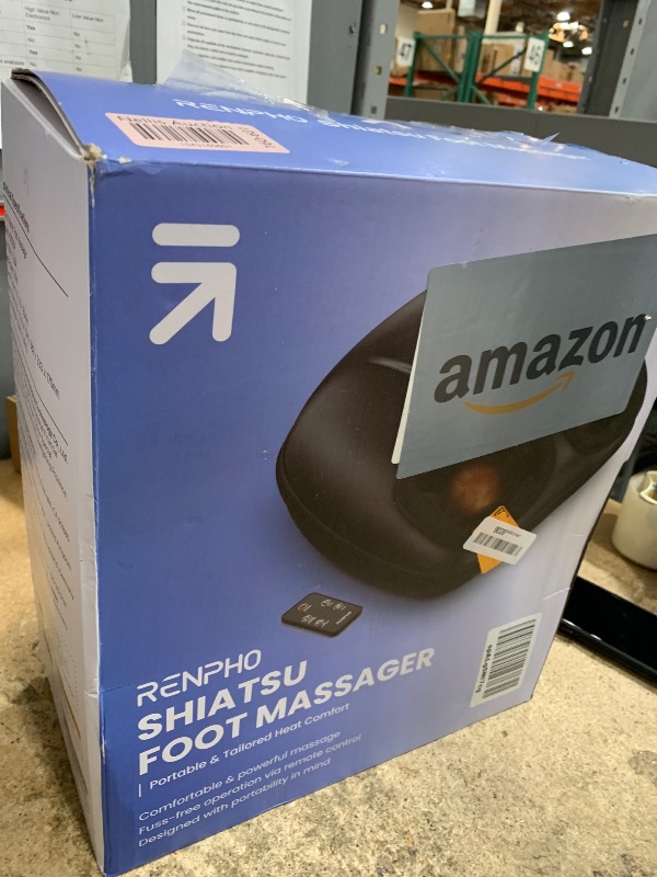 Photo 1 of (see images) RENPHO Foot Massager Machine with Heat [2025 Upgraded], FSA HSA Eligible, Foot Massager for Plantar Fasciitis, 3 Heat Levels