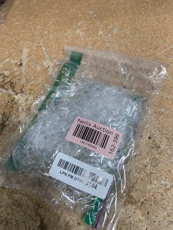Photo 1 of 2000 PCS Clear Elastic Mini Ponytail Rubbers Ties, Soft Non-Slip Small Hair Accessories for Girls, with 2 PCS Topsy Tail Tools
