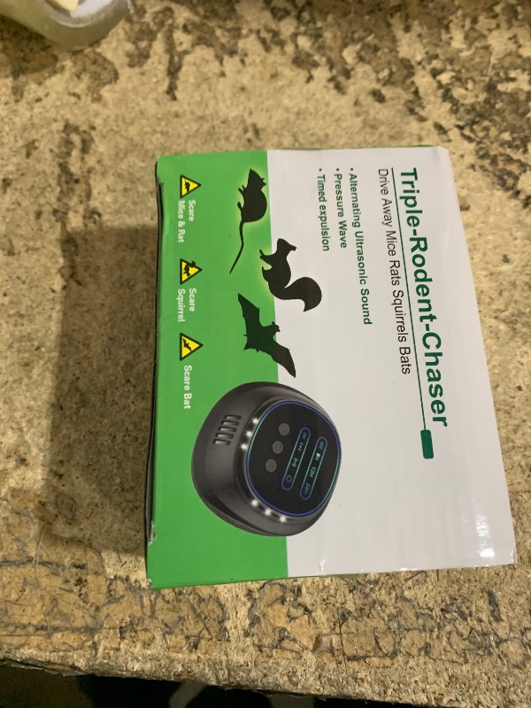 Photo 1 of 2025 Ultrasonic Bat Repellent for Attic Plug-in Bat Deterrent Devices with Strobe Light Getting Rid of Bats Keep Away for House Indoor Friendly to Human and Pet