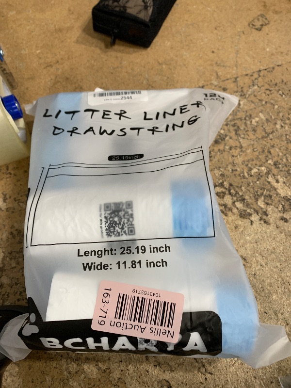 Photo 1 of 120 Count Extra Large Cat Litter Box Liners, Cat Litter Waste Receptacles Bags for Cleanpethome Self Cleaning Litter Box