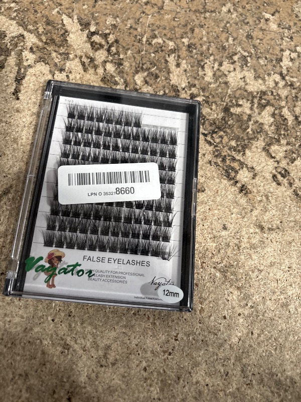 Photo 1 of ?VAYATOR Wide Cluster D Curl Professional Makeup Individual Cluster Eyelashes Grafting Fake False Eyelashes Eyelash Extension Individual Eyelash (D#10+12mm Mixed)